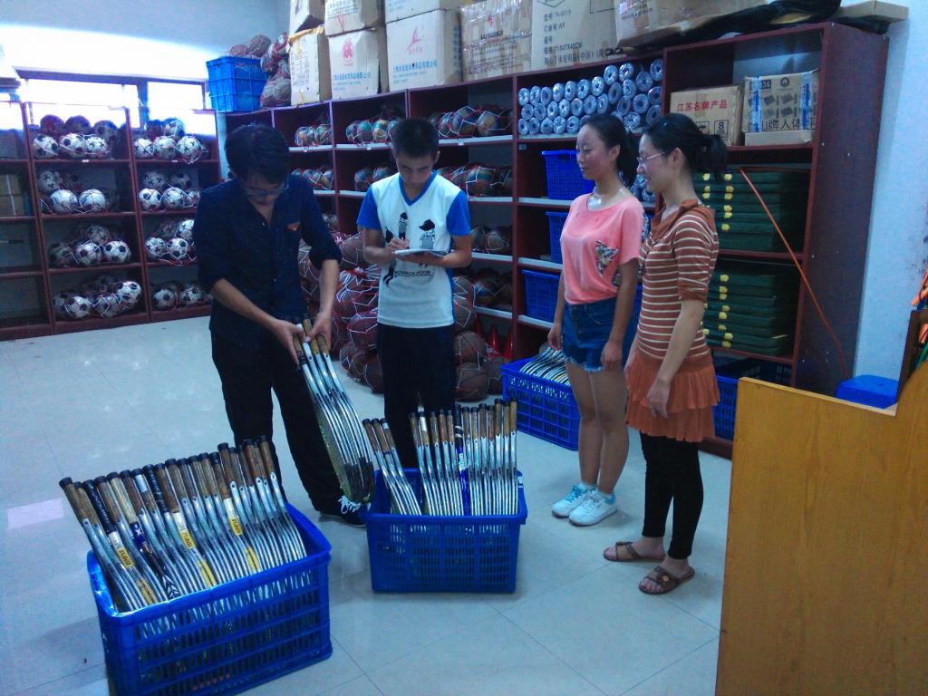 发挥学生员工作用 建设体育保障团队