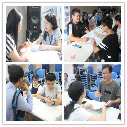 我校2015年秋季校内勤工助学专场招聘会如期举行