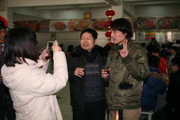 我校隆重举行2012年寒假留校学生新年团拜会